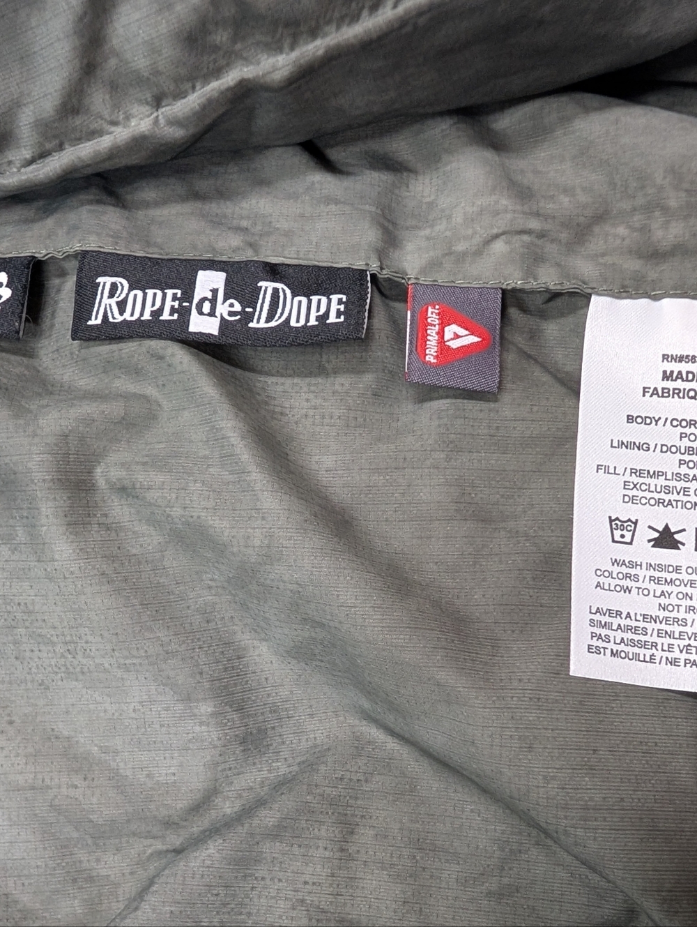 Nike ACG Jacket Mens XL Green Army Therma Fit ADV Primaloft Rope De Dope - Picture 7 of 9
